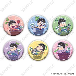 パズ松さんオリジナルグッズ第3弾 植木鉢シリーズ トレーディング缶バッジ (6個セット) (キャラクターグッズ)