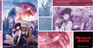 Character Universal Rubber Mat Slim Metallic Rouge [Rouge & Naomi] (Anime Toy)
