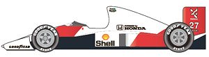 MP4/5B 日本GP 1990 トランスキット (レジン・メタルキット)