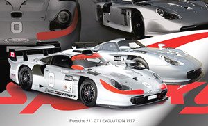 Porsche 911 GT1 EVOLUTION 1997 (2台セット) (ミニカー)