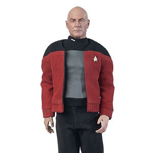 ハイパーリアリスティックアクションフィギュア 新スター・トレック ジャン=リュック・ピカード艦長 キャプテンズ・ジャケット バージョン (完成品)