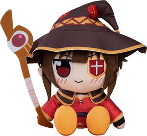 KonoSuba: God`s Blessing on this Wonderful World! 3 Kuripan Plushie Megumin (Anime Toy)