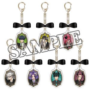 Blue Lock Trading Ribbon Acrylic Key Ring The Seven Deadly Sins (Set of 7) (Anime Toy)