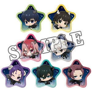 Blue Lock Trading Star Can Badge The Seven Deadly Sins Deformed (Set of 7) (Anime Toy)