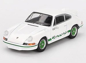 ポルシェ 911 カレラ RS 2.7 グランプリホワイト/グリーンリバリー (左ハンドル) (ミニカー)