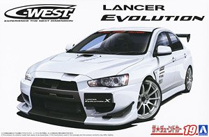 C-West CZ4A Lancer Evolution X `07 (Mitsubishi) (Model Car)