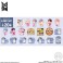 TinyTAN キャラマグネッツ (14個セット) (食玩) 商品画像2 サムネイル