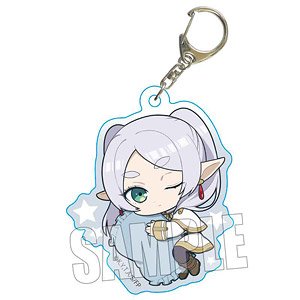 ぎゅぎゅっとアクリルキーホルダー 葬送のフリーレン フリーレン おやすみver. (キャラクターグッズ)