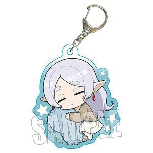 ぎゅぎゅっとアクリルキーホルダー 葬送のフリーレン フリーレン(パジャマ) おやすみver. (キャラクターグッズ)