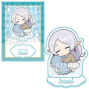 ぎゅぎゅっとミニスタンド 葬送のフリーレン フリーレン(パジャマ) おやすみver. (キャラクターグッズ)