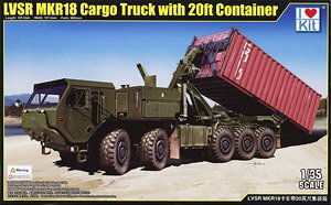 LVSR MKR18 Tractor w/20ft Container (Plastic model)