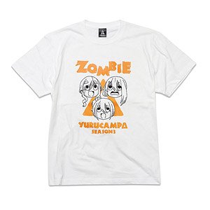 『ゆるキャン△ SEASON3』 ZOMBIE Tシャツ ブラック Mサイズ (キャラクターグッズ)