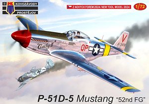 P-51D-5 Mustang `52nd FG` (Plastic model)