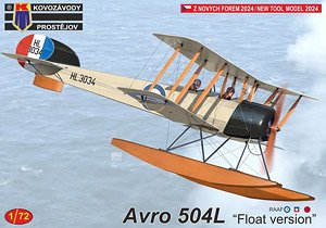 Avro 504L `Float version` (Plastic model)