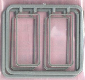 16番(HO) 新性能国電幌枠 (4個/ランナー2組入) (鉄道模型)