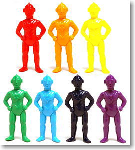 M-Pop Rainbow Series 04 Ultraman 350 (7 pieces) (Completed)