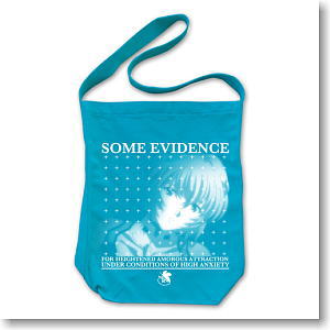 Rebuild of Evangelion Ayanami New Movie Edition Shoulder Tote Bag Turquoise Blue (Anime Toy)