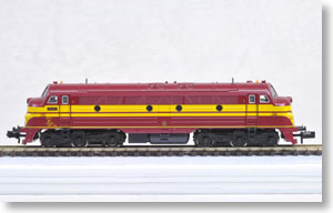 NOHAB(ノーハブ) ディーゼル機関車 CFL (No.1604) (あずき色/黄帯) ★外国形モデル (鉄道模型)