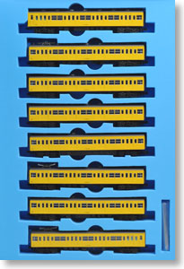 J.N.R. Series 101 Akabane Line Canary Yellow (8-Car Set) (Model Train)