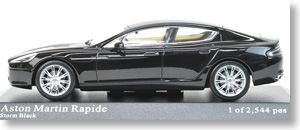 Aston Martin Rapide 2010 (Black Metallic) (Diecast Car)