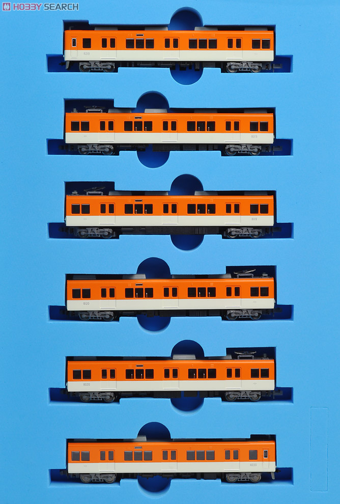 阪神8000系 「8219～8220」  リニューアル (6両セット) (鉄道模型) 商品画像1
