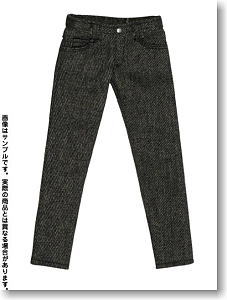 AngelicSigh Skinny Jeans (Black) (Fashion Doll)