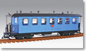 Gゲージ 客車 (ブルー) (ビッグスケールラジコン用) (鉄道模型)