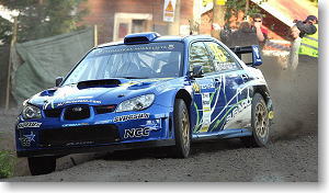 スバル インプレッサ WRC 07 #16 J.Ketomaa/M.Stenberg Rally Finland 2 (ミニカー)