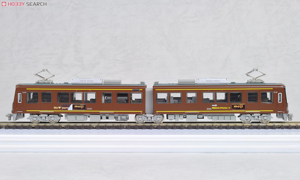 Enoshima Electric Railway (Enoden) Type 2000 `Choco Den 2009` (M Car) (Model Train) Item picture1