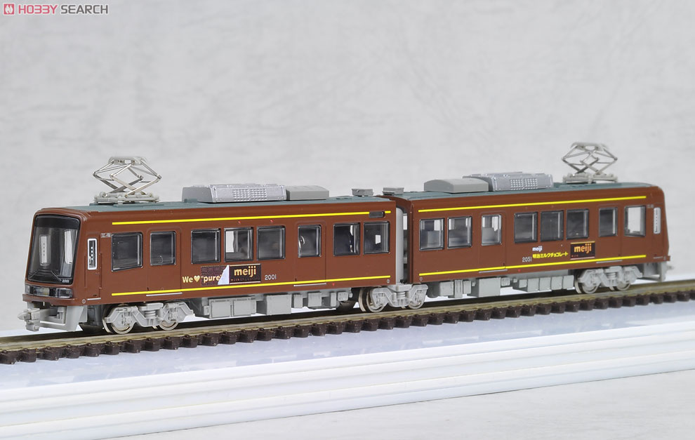Enoshima Electric Railway (Enoden) Type 2000 `Choco Den 2009` (M Car) (Model Train) Item picture2