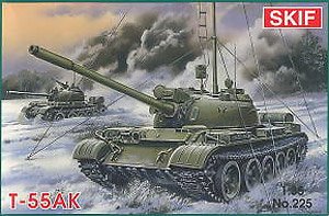 T-55AK 指揮戦車 (エッチングパーツ付) (プラモデル)