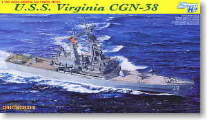 アメリカ海軍 ミサイル巡洋艦USSバージニア(CGN-38) (プラモデル)