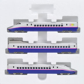 J.R. Series E2-100 Tohoku Shinkansen `Hayate` Standard Set (Basic 3-Car Set) (Model Train)