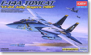 F-14A トムキャット `VF84 ジョリーロジャース 1980` (プラモデル)