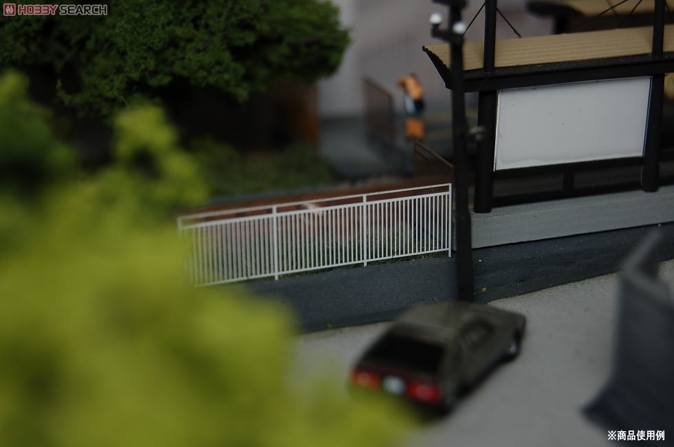 パイプフェンス (シルバー/2枚入り) (鉄道模型) その他の画像2