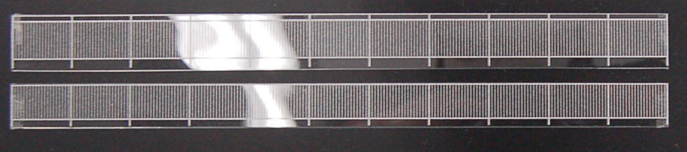 パイプフェンス (シルバー/2枚入り) (鉄道模型) その他の画像1