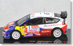 シトロエン C4 WRC 2009年 ラリー デュ・ヴァール 優勝 (No.1) (ミニカー)