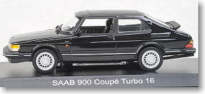 サーブ 900 クーペ ターボ 16 1991 (ブラック) (ミニカー)
