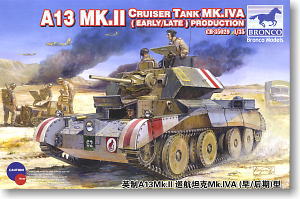 British Crusier Tank Mk.IV-A (A13Mk.II) Late Ver. (Plastic model)