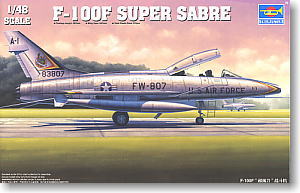 アメリカ空軍 F-100F スーパーセイバー (プラモデル)