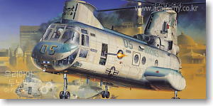CH-46E U.S. MARINE `BULL FROG` (プラモデル)
