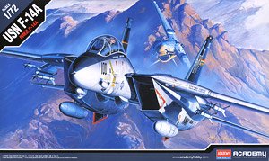 U.S. Navy Swing-Wing Fighter F-14A (Plastic model)
