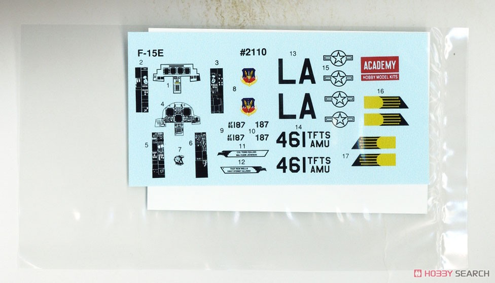 F-15E Strike Eagle (Plastic model) 中身4