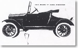1925 フォード モデルT 3 in 1 (プラモデル)