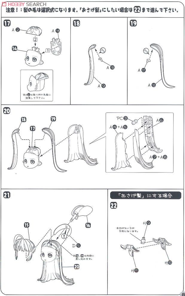 Colorful HoiHoi-san -Heavy Battle `Nightmare`Ver.- Miyazawa Limited (Plastic model) Assembly guide5