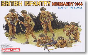 WW.II イギリス軍 陸軍歩兵 ノルマンディ 1944 (プラモデル)