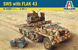 SWSハーフトラック & Flak43 (プラモデル)