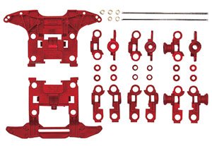 GP411 N-04・T-04 強化ユニット (赤) (ミニ四駆)