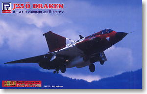 J35O Draken Australian Airforce (2 Jets) (Plastic model)