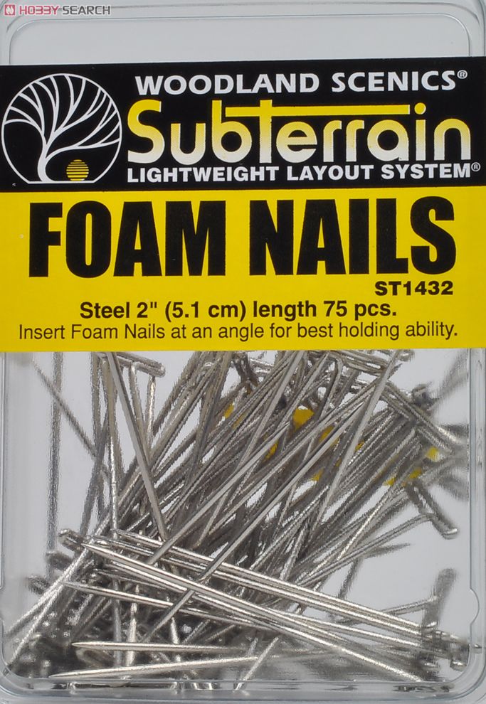 [ SubTerrain ] Foam Nails (75pcs.) (Model Train) Item picture1